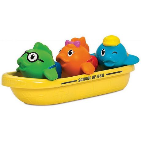 Munchkin Игрушка для ванны Школа рыбок