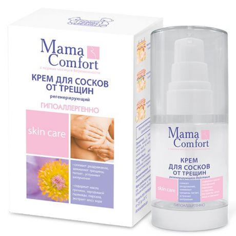 Mama Comfort Крем для сосков от трещин с регенерирующим действием