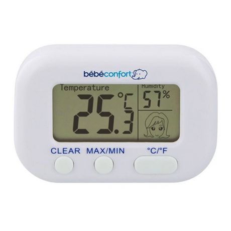 Bebe Confort Домашний термометр и гигрометр (влагомер) 2 в 1
