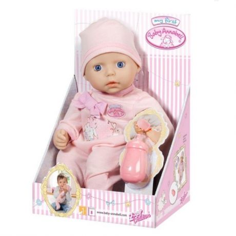 Baby BORN Кукла Baby Annabell с бутылочкой, 36 см