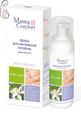 Mama Comfort Аэрированная пенка для интимной гигиены