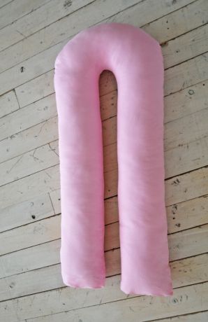 Mama Relax Подушка для беременных U 340 Relax+ Наволочка (Нежно-розовая)