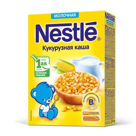 Nestle Каша молочная кукуруза, с 5 месяцев