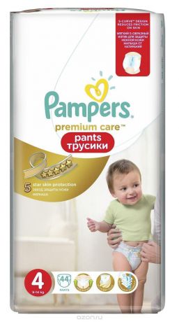 Pampers Подгузники-трусики Premium Care Pants 4 Maxi 9-14 кг
