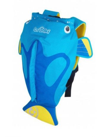 TRUNKI Рюкзак для бассейна и пляжа, голубой - Коралловая рыбка