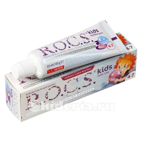Rocs Зубная паста для детей 4-7 лет