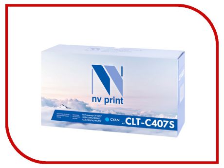 Картридж NV Print CLT-C407S Cyan для Samsung CLP-320/325/320N/325W/CLX-3185/N/FN/FW