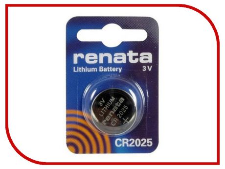 Батарейка CR2025 - Renata (1 штука)
