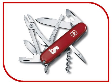 Нож Victorinox Angler 1.3653.72 Red