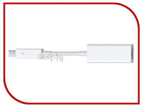 Аксессуар APPLE Thunderbolt to Gigabit Ethernet Adapter MD463ZM/A