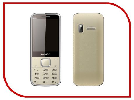 Сотовый телефон Maxvi X850 Gold