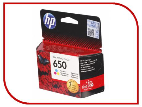 Картридж HP 650 Ink Advantage CZ102AE Color для 2515 / 3515