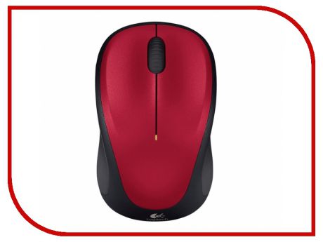 Мышь Logitech Wireless Mouse M235 Red 910-002497 / 910-002496