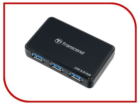 Transcend TS-HUB3K USB 3.0 4-ports Black