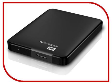 Жесткий диск Western Digital Elements Portable 500Gb WDBUZG5000ABK-EESN / WDBUZG5000ABK-WESN