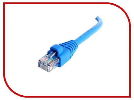 Аксессуар Greenconnect UTP cat.5e 24awg RJ45 0.5m Blue GC-LNC01-0.5m