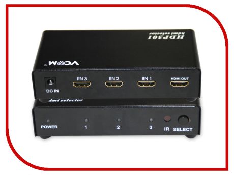 Аксессуар VCOM HDMI Switch 3x1 VDS8030/DD433