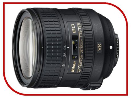 Объектив Nikon 24-85 mm f/3.5-4.5G ED VR AF-S Nikkor