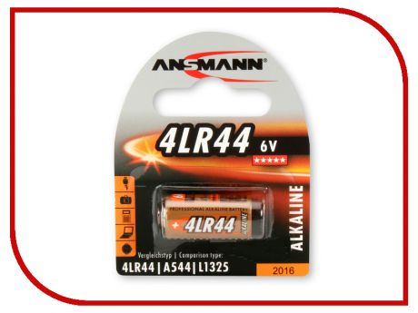 Батарейка Ansmann 4LR44 6V BL1 1510-0009