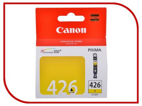 Картридж Canon CLI-426Y Yellow для iP4840/MG5140/MG5240/MG6140/MG8140 4559B001