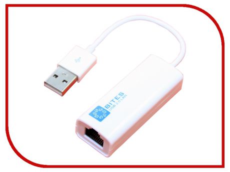 Сетевая карта 5bites USB2.0 - RJ45 UA2-45-02WH White