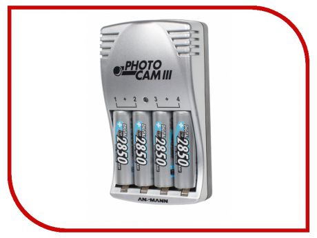 Зарядное устройство Ansmann PhotoCam III + 4 ак. AA 2850 mAh 5007093