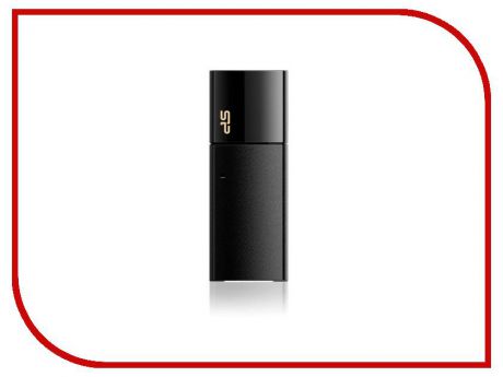 USB Flash Drive 8Gb - Silicon Power Blaze B05 USB 3.0 Black SP008GBUF3B05V1K