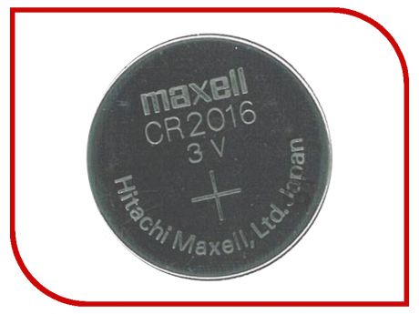 Батарейка CR2016 - Maxell CR2016 3V (1 штука)