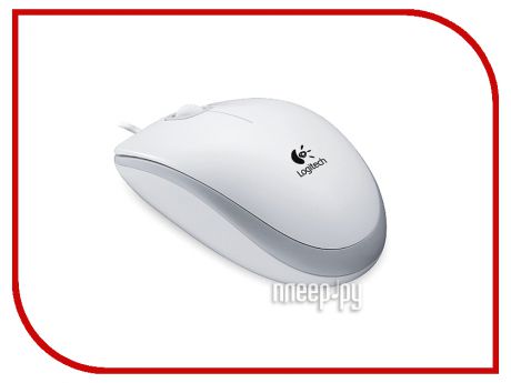 Мышь Logitech B100 USB White 910-003360