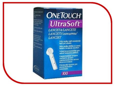 Ланцеты OneTouch Ultra Soft 100шт