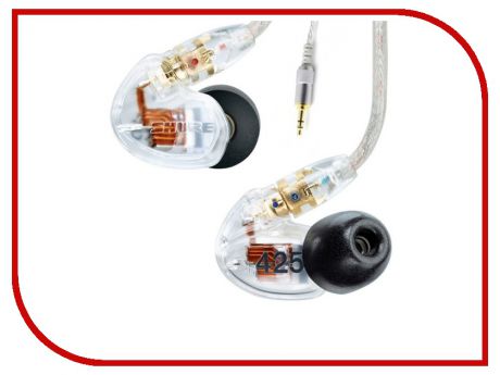 Гарнитура SHURE SE425 CL Clear