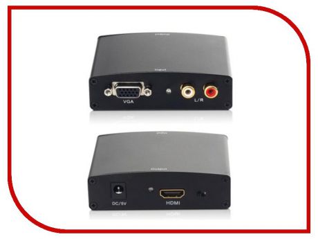 Цифровой конвертер Espada VGA+R/L Audio to HDMI Adapter HCV0101