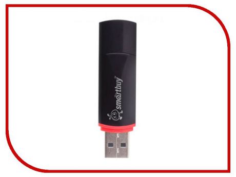 USB Flash Drive 8Gb - Smartbuy Crown Black SB8GBCRW-K