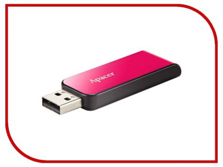 USB Flash Drive 8Gb - Apacer Handy Steno AH334 USB 2.0 Pink AP8GAH334P-1