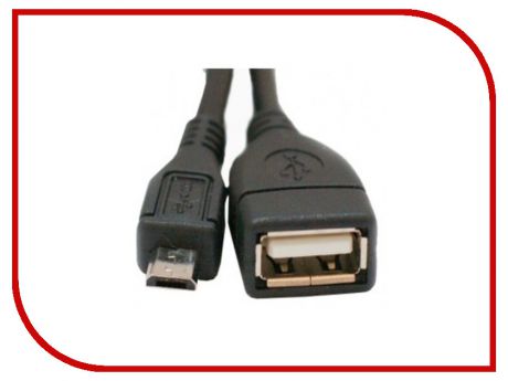 Аксессуар ATcom USB 2.0 AF - Micro 5P OTG 0.1m АТ3792