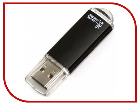 USB Flash Drive 64Gb - SmartBuy V-Cut Black SB64GBVC-K3
