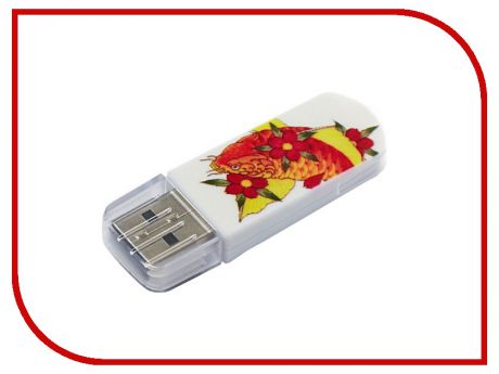 USB Flash Drive 8Gb - Verbatim Mini Tattoo Edition USB 2.0 Fish 49882
