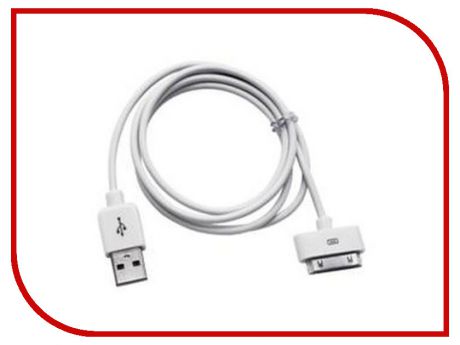 Аксессуар Кабель USB Gembird для iPhone / iPod / iPad 1m CC-USB-AP1MW White