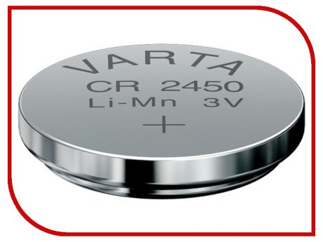 Батарейка CR2450 - Varta 6450 (2 штуки) 11260