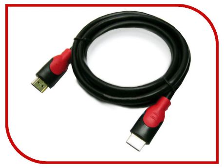 Аксессуар ATcom HDMI - HDMI ver 1.4 for 3D 2m Red-Gold AT14946