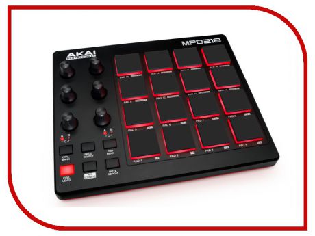 MIDI-контроллер AKAI pro MPD218