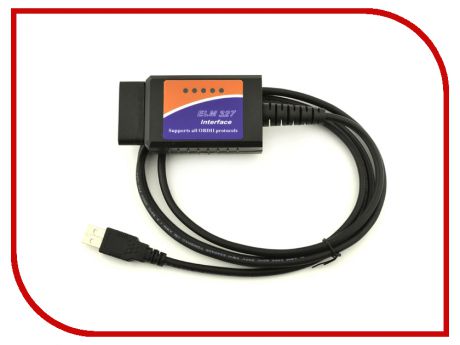 Автосканер OBDII Quantoom ELM 327 USB