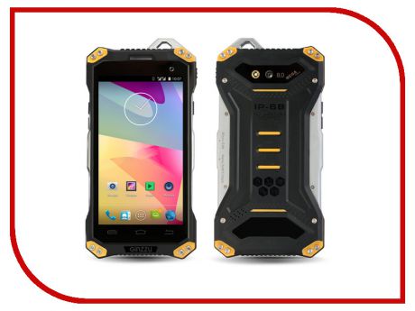 Сотовый телефон Ginzzu RS94 Dual Black-Yellow