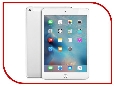 Планшет APPLE iPad mini 4 128Gb Wi-Fi + Cellular Silver MK772RU/A