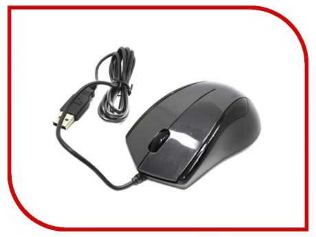 Мышь A4Tech N-400-1 Graphite USB