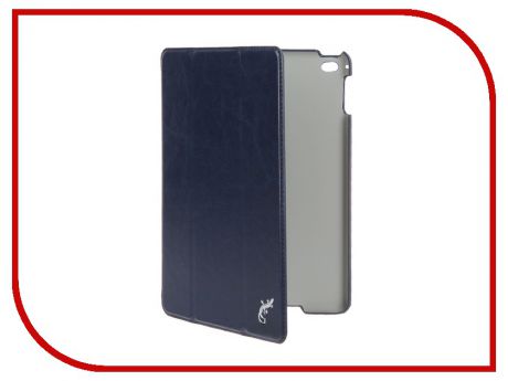 Аксессуар Чехол iPad mini 4 G-Case Slim Premium Dark-Blue GG-657