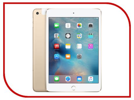 Планшет APPLE iPad mini 4 128Gb Wi-Fi + Cellular Gold MK782RU/A