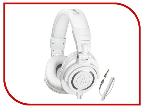 Гарнитура Audio-Technica ATH-M50X White