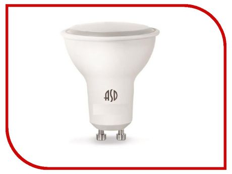 Лампочка ASD LED-JCDR-Standard 7.5W 3000K 160-260V GU10 4690612002361