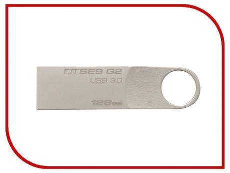 USB Flash Drive 128Gb - Kingston DataTraveler SE9 G2 USB 3.0 Metal DTSE9G2/128GB